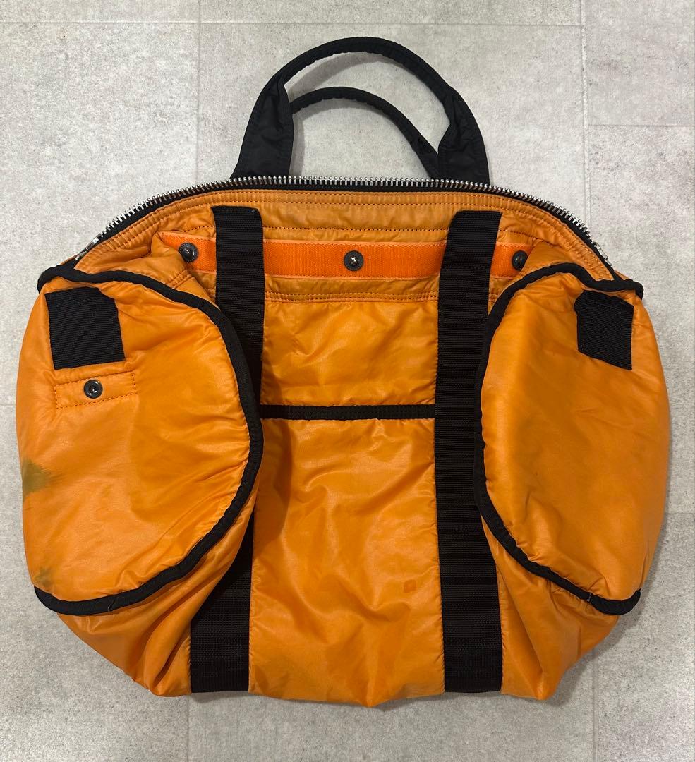 [美品]廃盤 ポーター タンカー ボストンバッグ ダッフル 2way ブラック