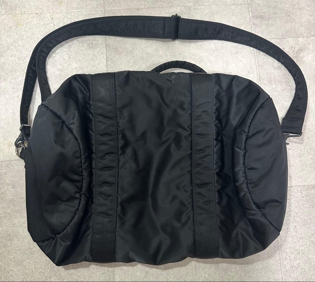 [美品]廃盤 ポーター タンカー ボストンバッグ ダッフル 2way ブラック