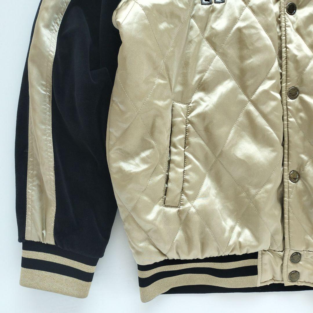 【希少カラー】MLB ワシントンナショナルズ スタジャン ゴールド【XL】