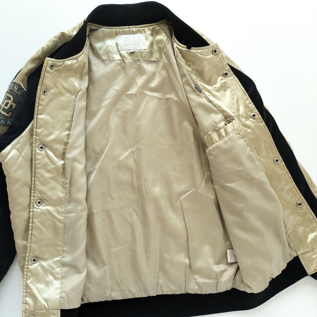 【希少カラー】MLB ワシントンナショナルズ スタジャン ゴールド【XL】