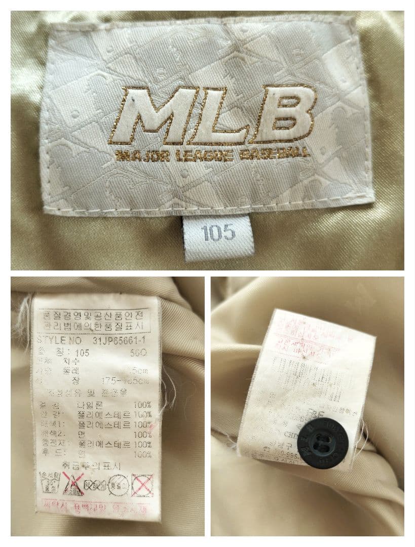 【希少カラー】MLB ワシントンナショナルズ スタジャン ゴールド【XL】