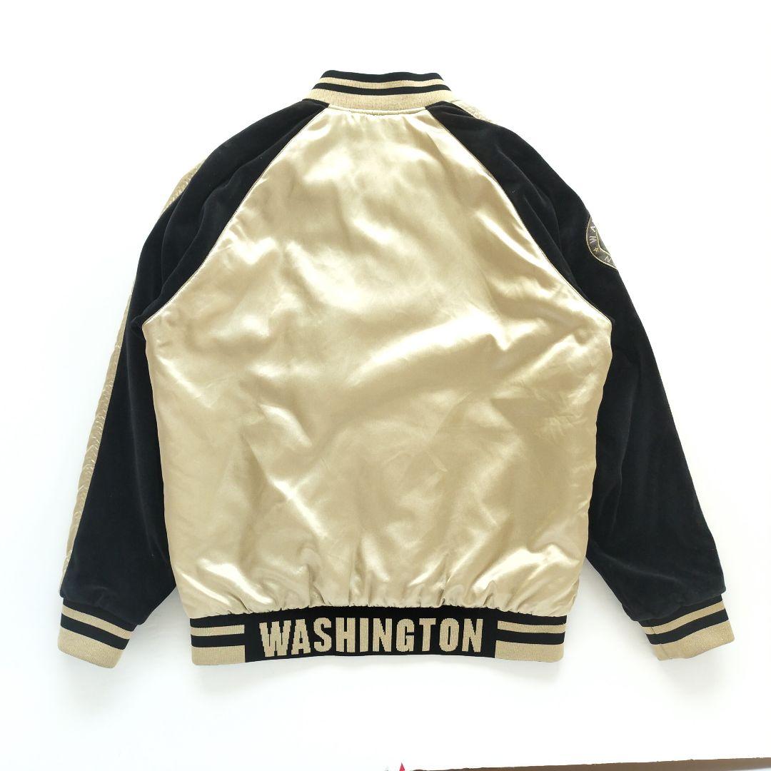 【希少カラー】MLB ワシントンナショナルズ スタジャン ゴールド【XL】