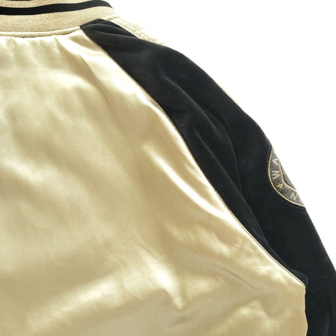 【希少カラー】MLB ワシントンナショナルズ スタジャン ゴールド【XL】