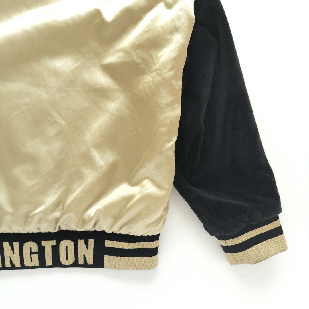 【希少カラー】MLB ワシントンナショナルズ スタジャン ゴールド【XL】