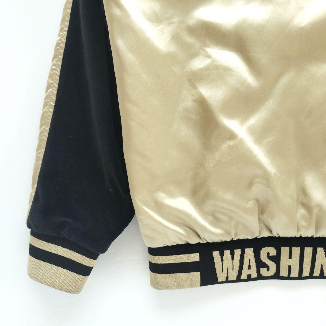 【希少カラー】MLB ワシントンナショナルズ スタジャン ゴールド【XL】