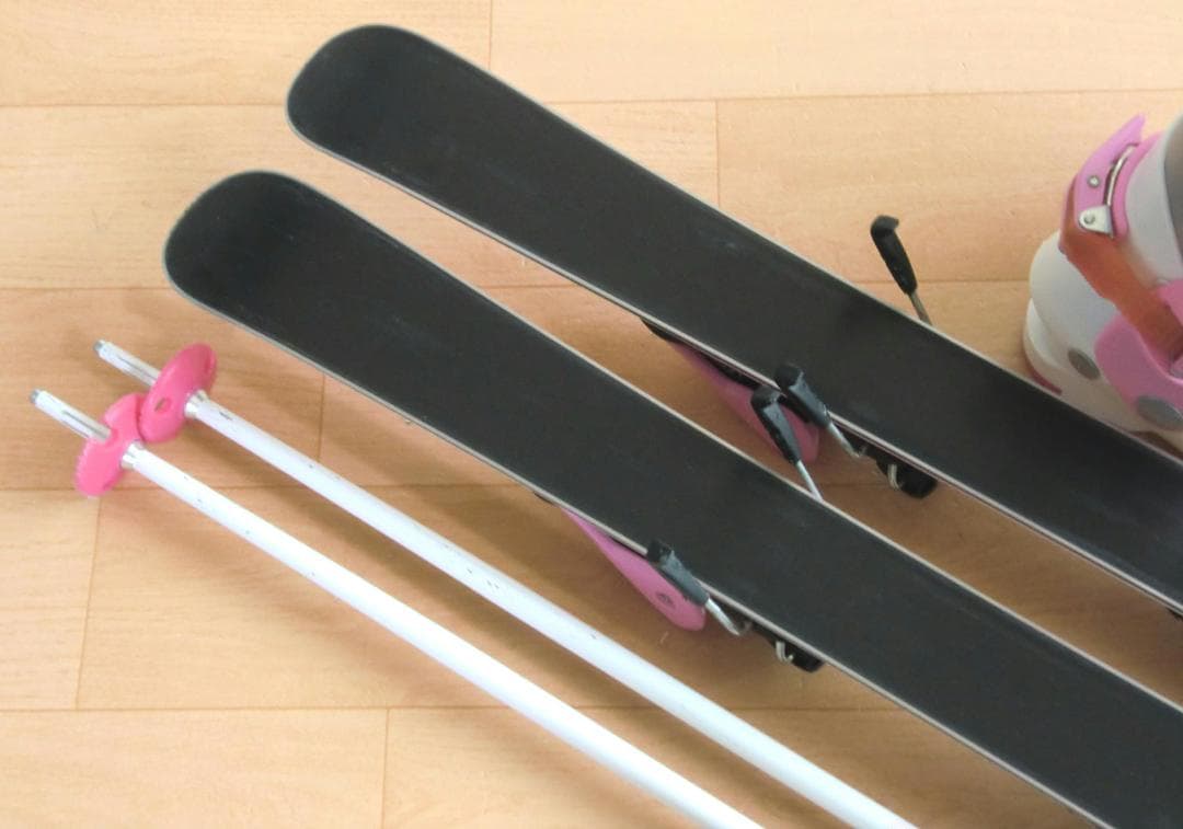 ■■12月・1月限定■送料無料■子供用スキーセット■板96靴19■WAX済■■