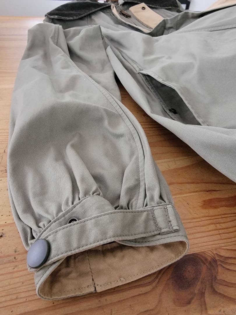 中古/KAPITAL/襟コーデュロイバックプリーツ バルーン ロングコート/1