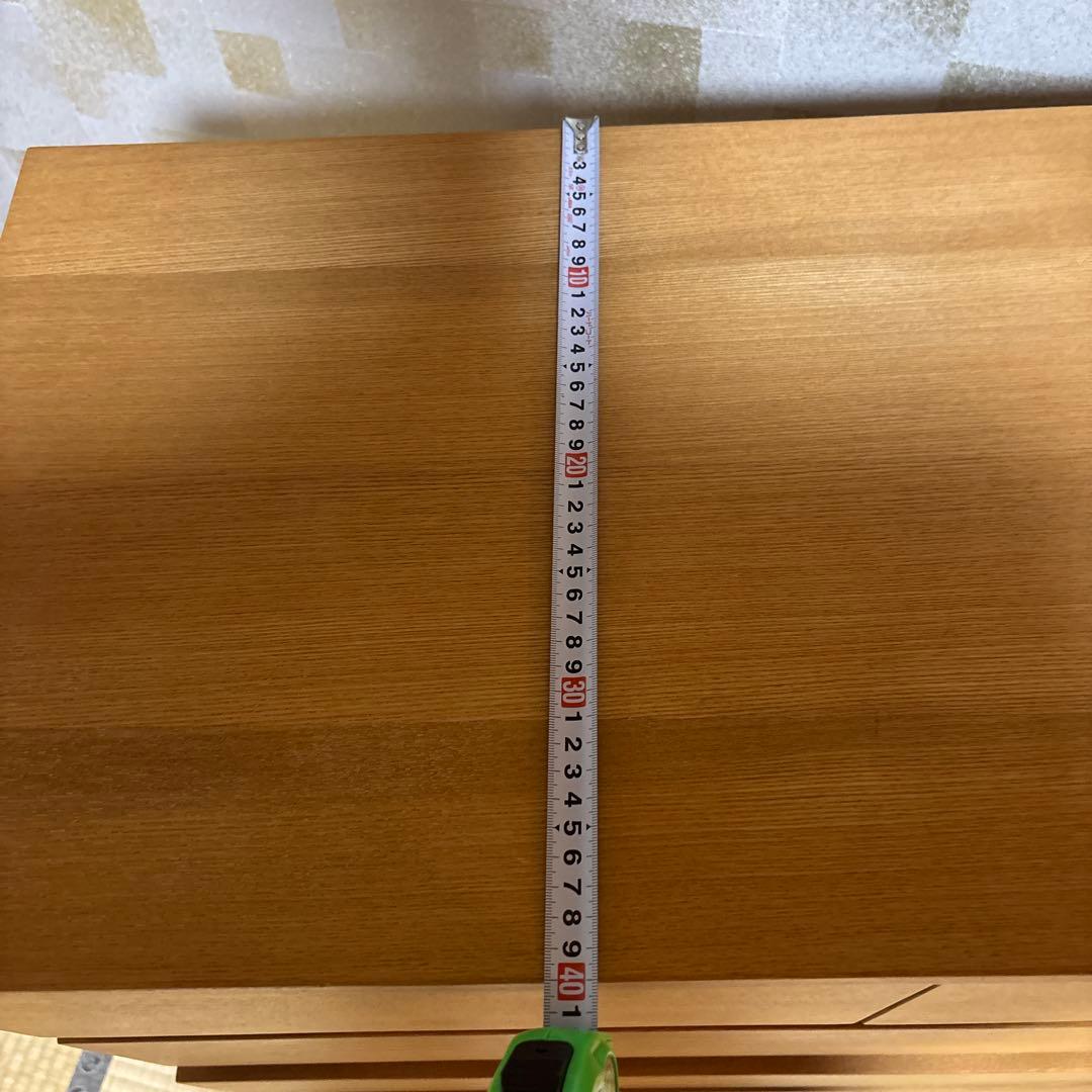 無印良品チェスト　脚付き　廃盤 たのメル便込み