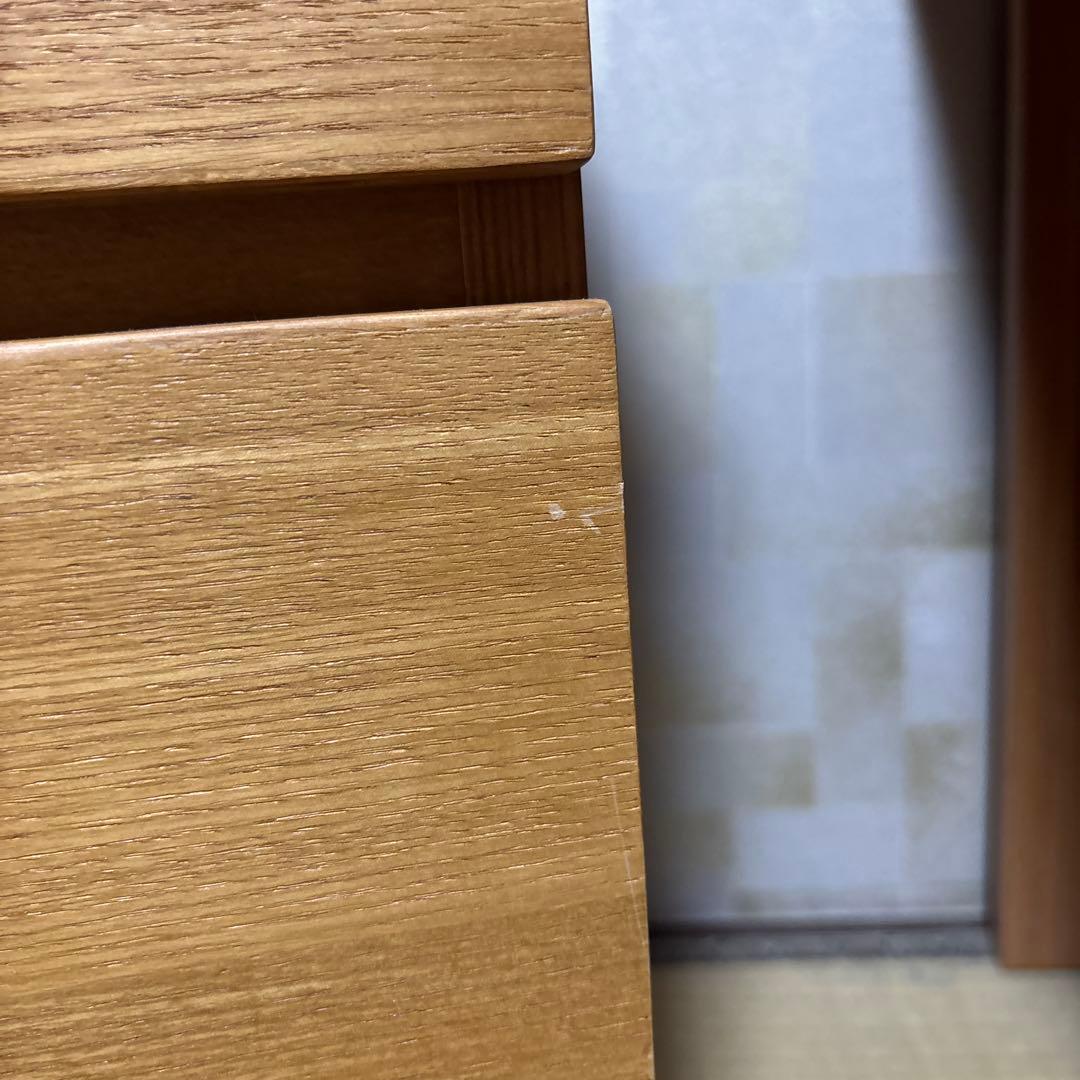 無印良品チェスト　脚付き　廃盤 たのメル便込み