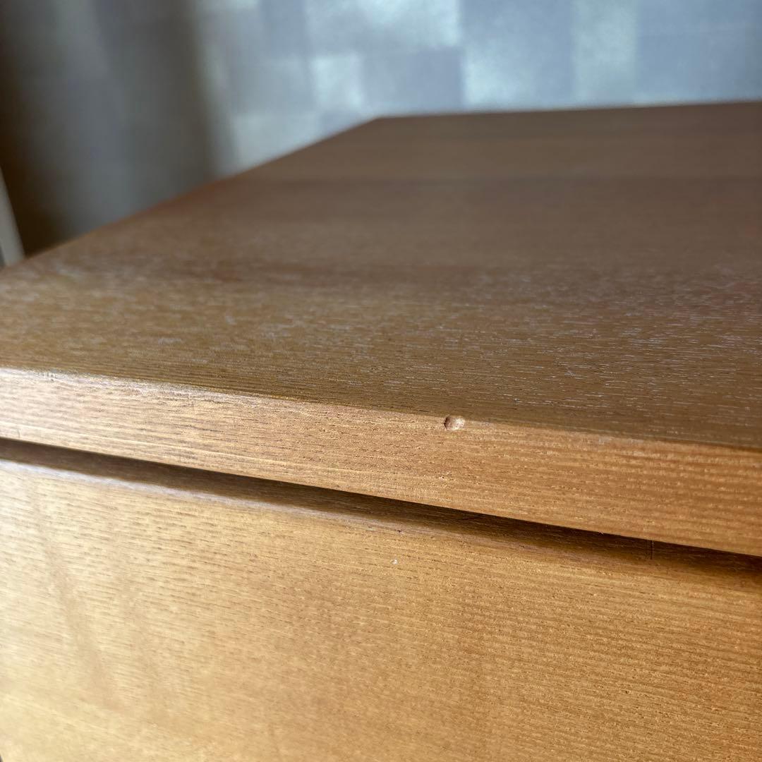 無印良品チェスト　脚付き　廃盤 たのメル便込み