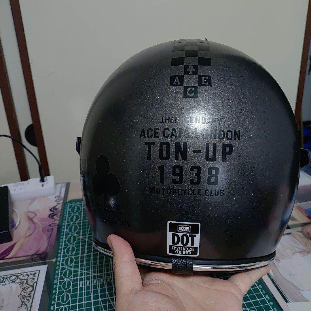 URBAN フルフェイスヘルメット グレー　Lサイズ　色んなゴーグルセット