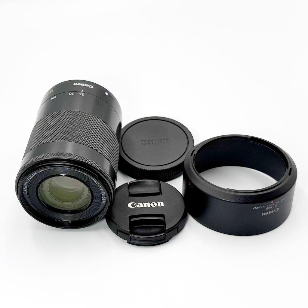 【美品】キヤノン EF-M55-200mm F4.5-6.3 STM 望遠レンズ