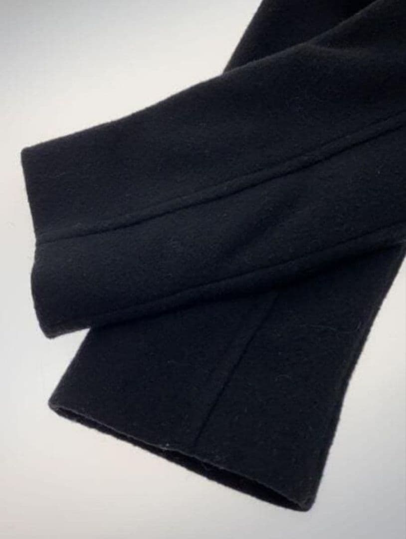 【美品】 Acne Studios ファネルネック コート　ブラック