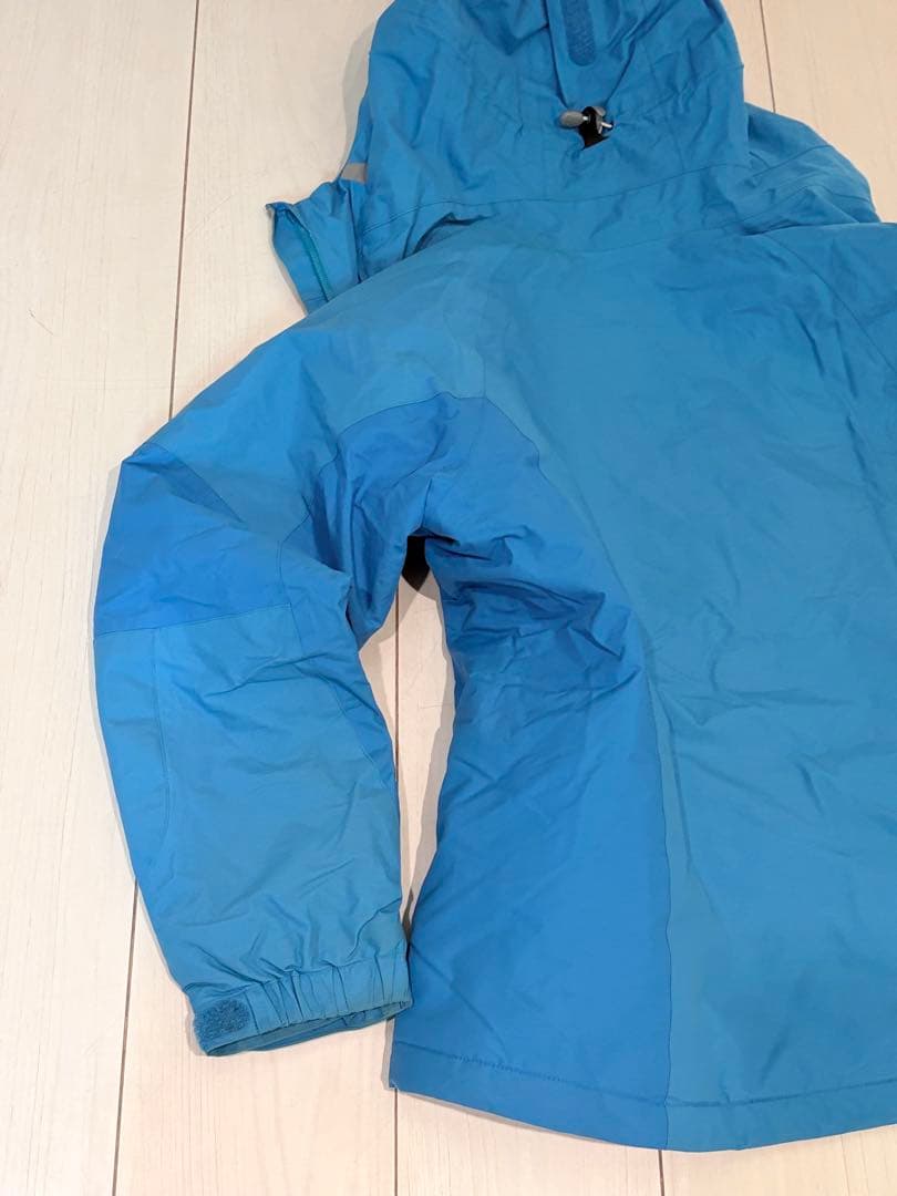 mont-bell 青 スキーウェアLサイズ レディス