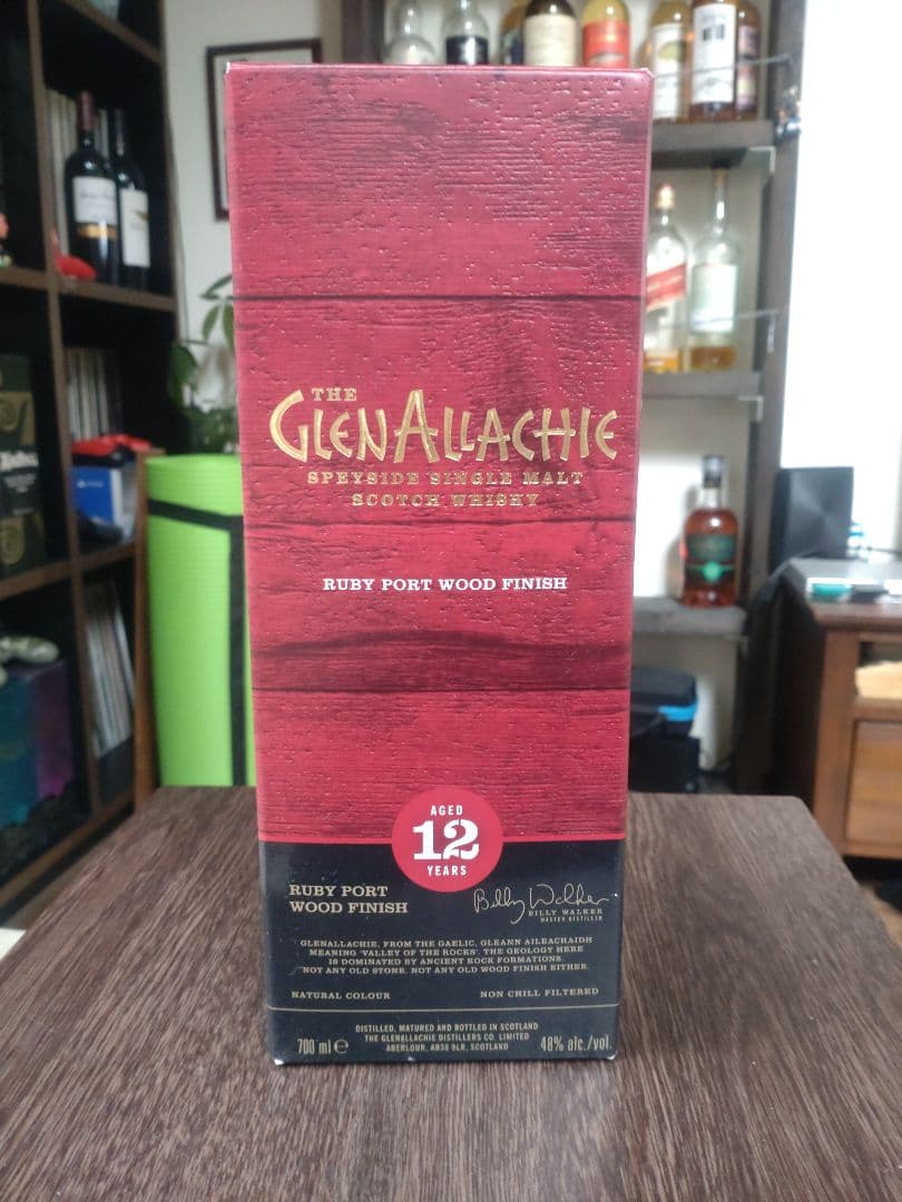 グレンアラヒー12年　ルビーポートウッドフィニッシュ