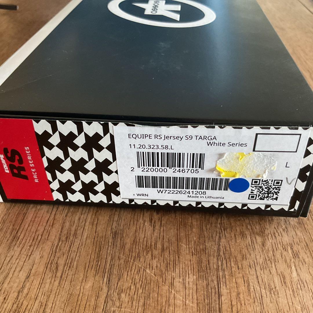 ASSOS (アソス) EQUIPE RS S9 TARGA 半袖　ジャージ