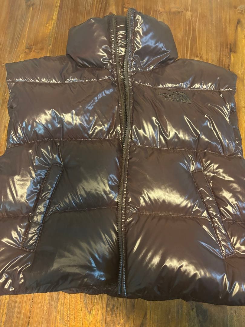 ノースフェイスホワイトレーベル　ショートダウンベスト