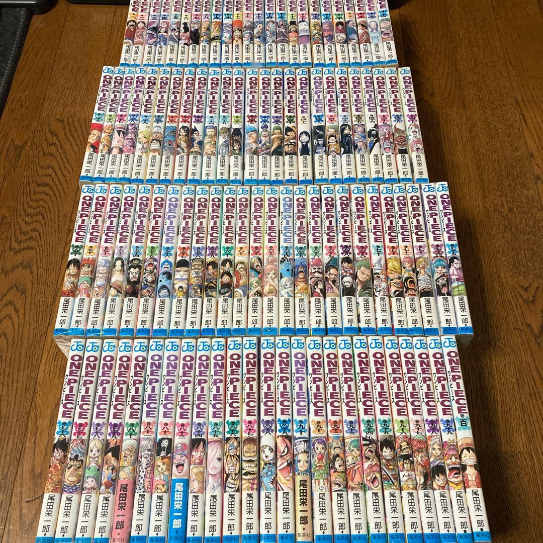 ONE PIECE 105巻セット 帯は外します。
