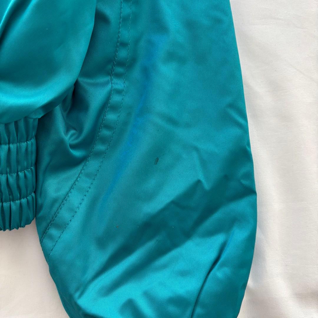 y2k 平成ギャル 短丈 中綿ジャケット フード付き ターコイズ Archive