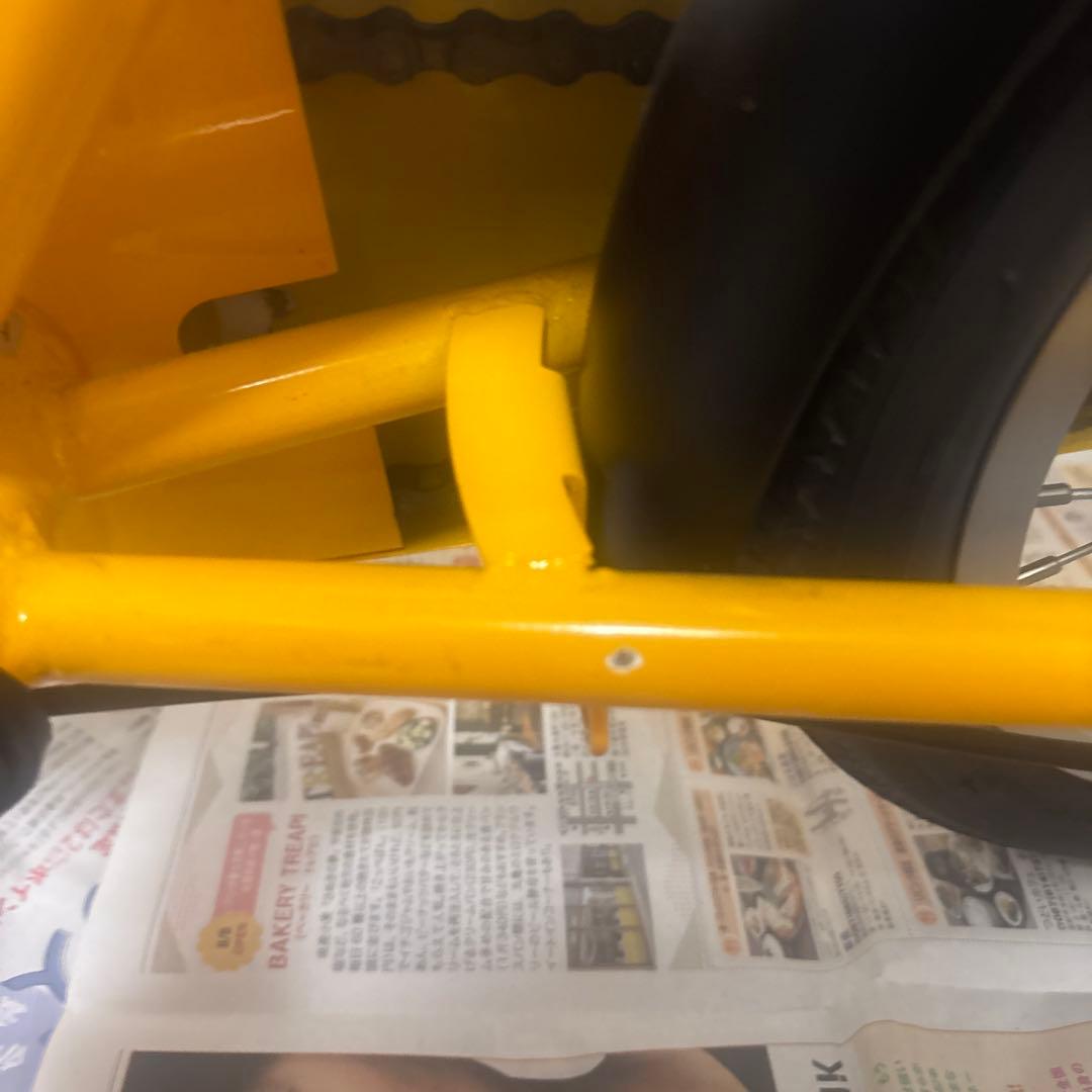 無印良品　子ども用自転車　16インチ　イエロー