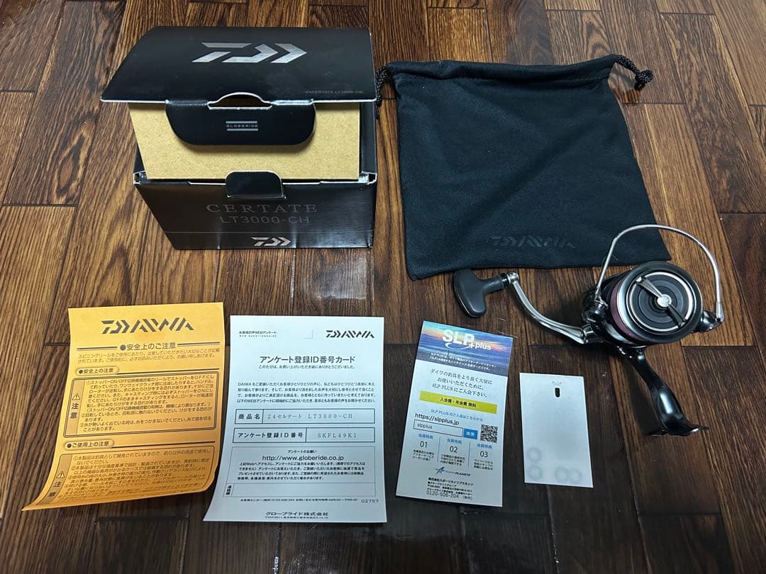 Daiwa 24 CERTATE LT3000-CH スピニングリール