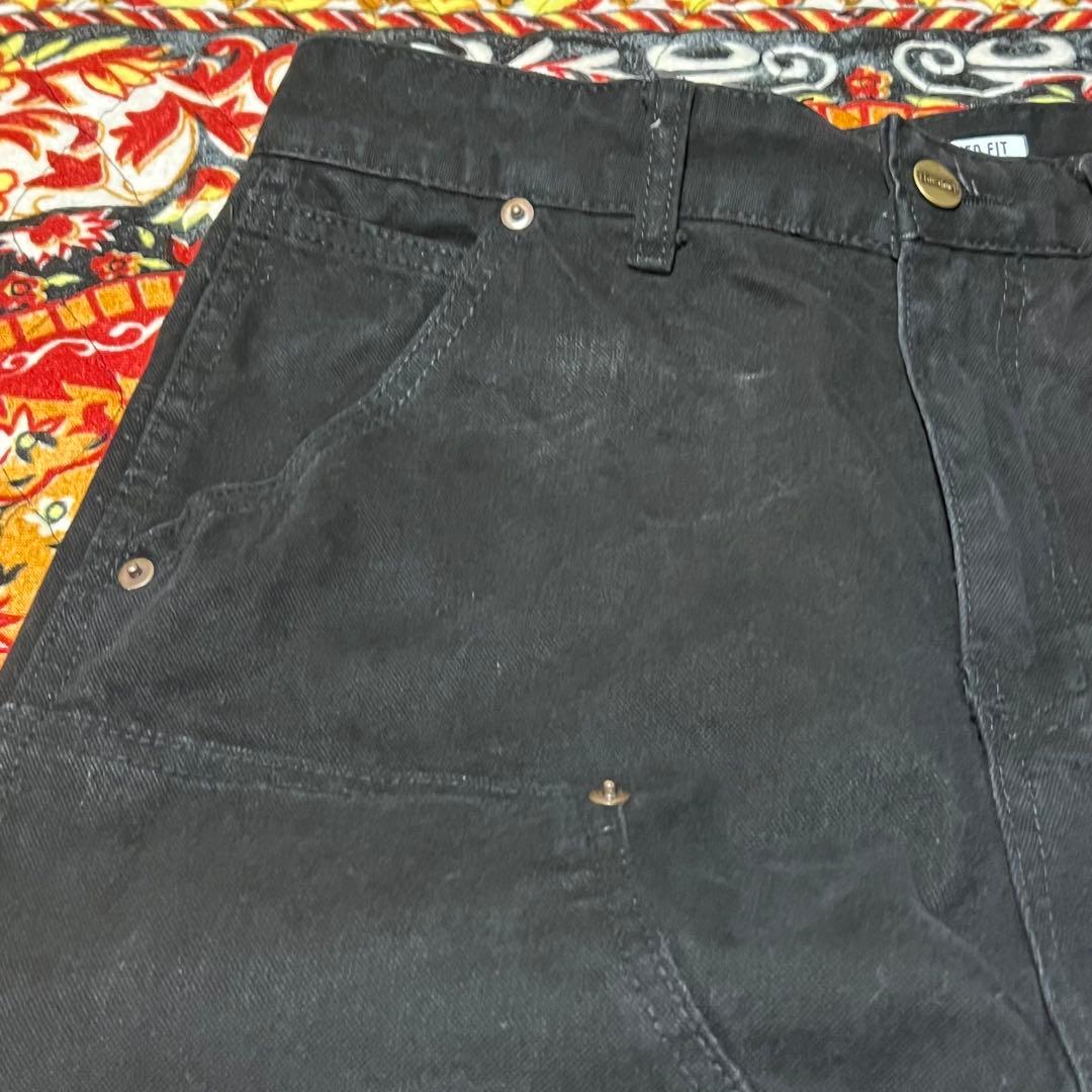 パンツ Carhartt double knee black