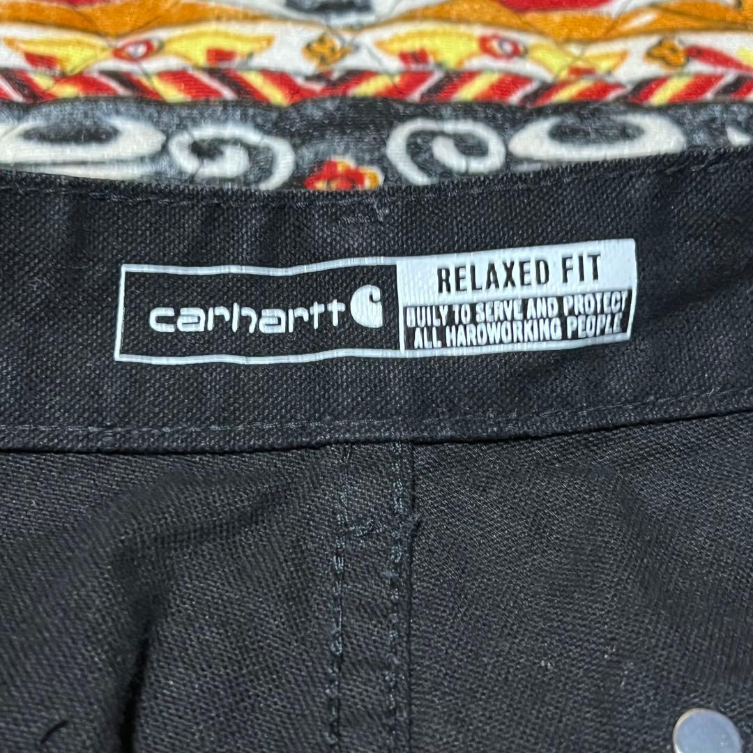 パンツ Carhartt double knee black