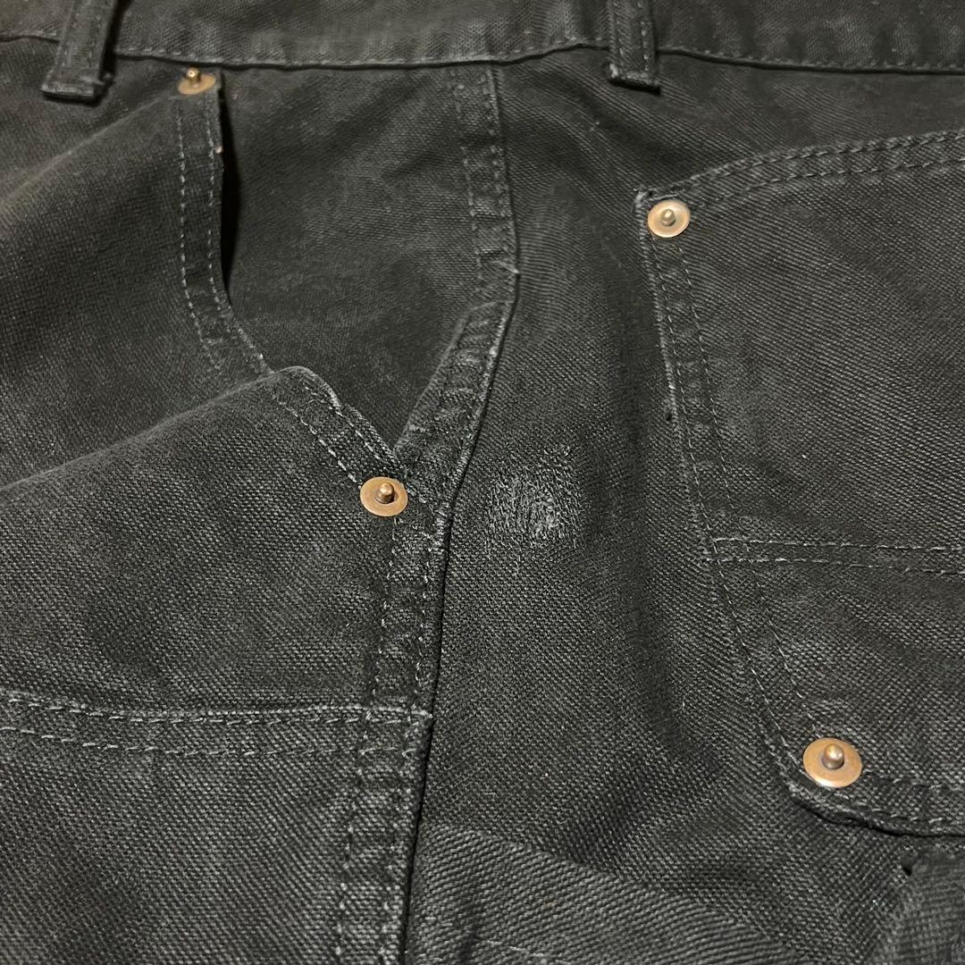パンツ Carhartt double knee black
