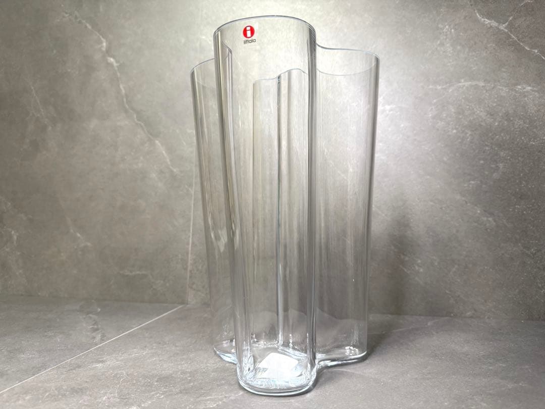 新品  イッタラ アルヴァ・アアルト ベース 251mm 花びん