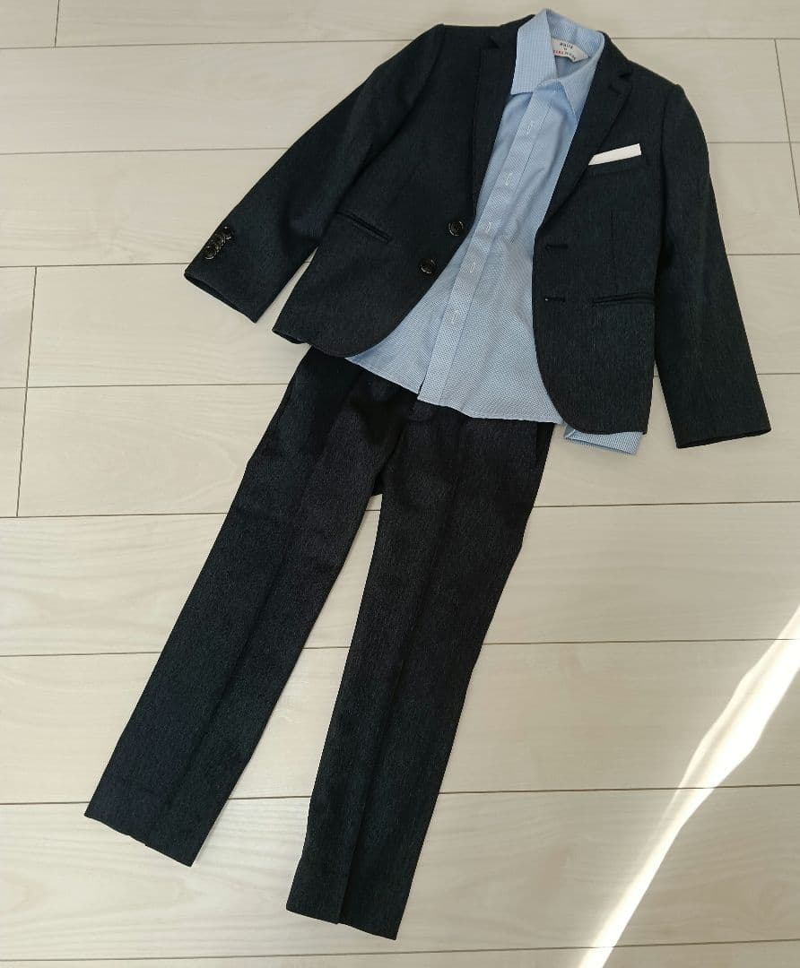 【美品】男の子 入学　スーツ　Waltz by BEAMS 120