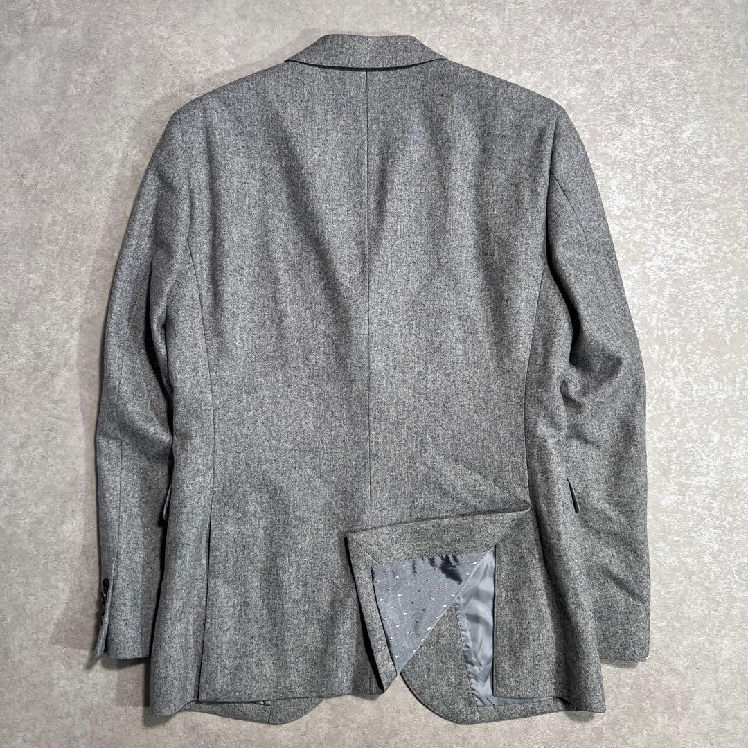 【極上品】NICOLE カノニコ ウールフランネル スーツセットアップ 46