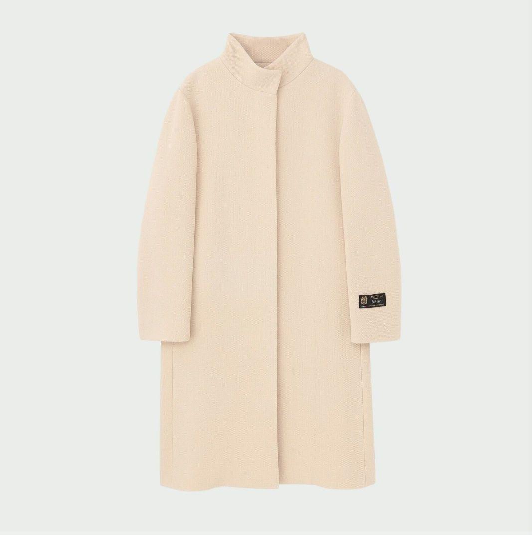 Manteco プラステ スタンドカラーコート S