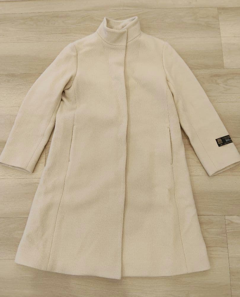 Manteco プラステ スタンドカラーコート S