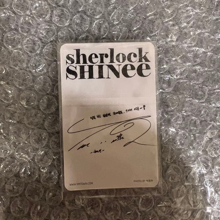 SHINee テミン　Sherlock 台湾限定 Avex初回　トレカ