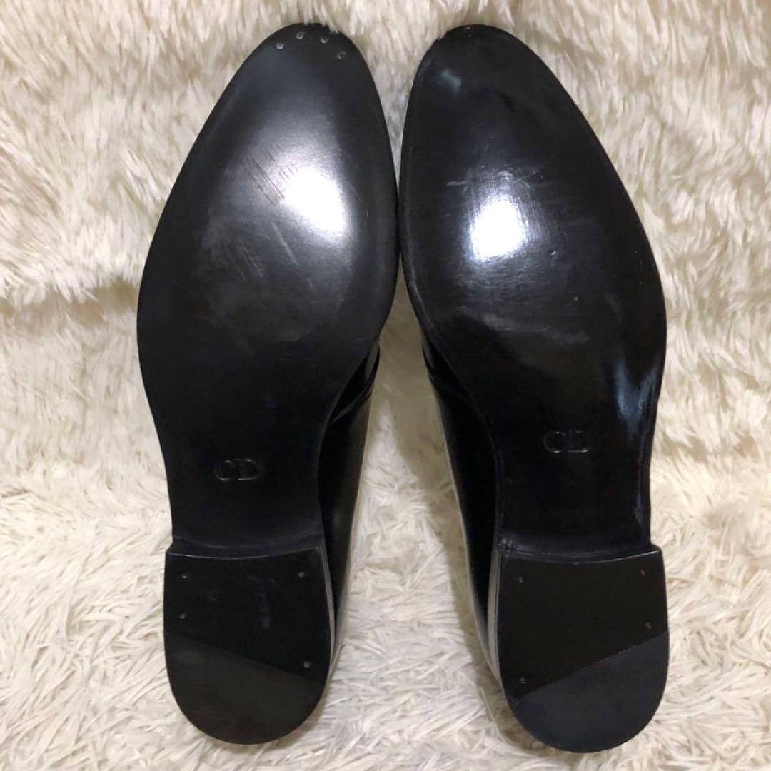 未使用✨ディオールオム　レザードレスシューズ ブラック