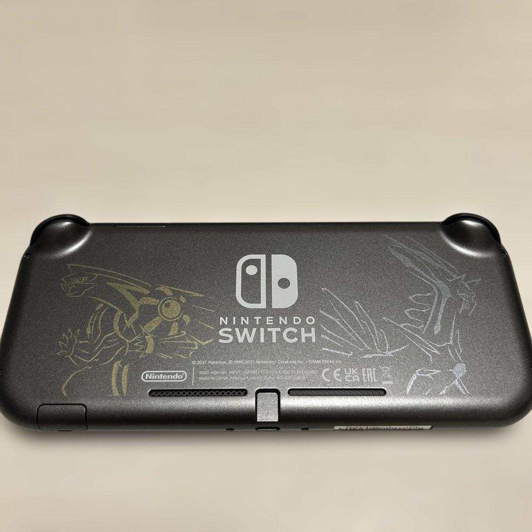 Nintendo Switch Lite ダークグレー 本体　ディアルガパルキア