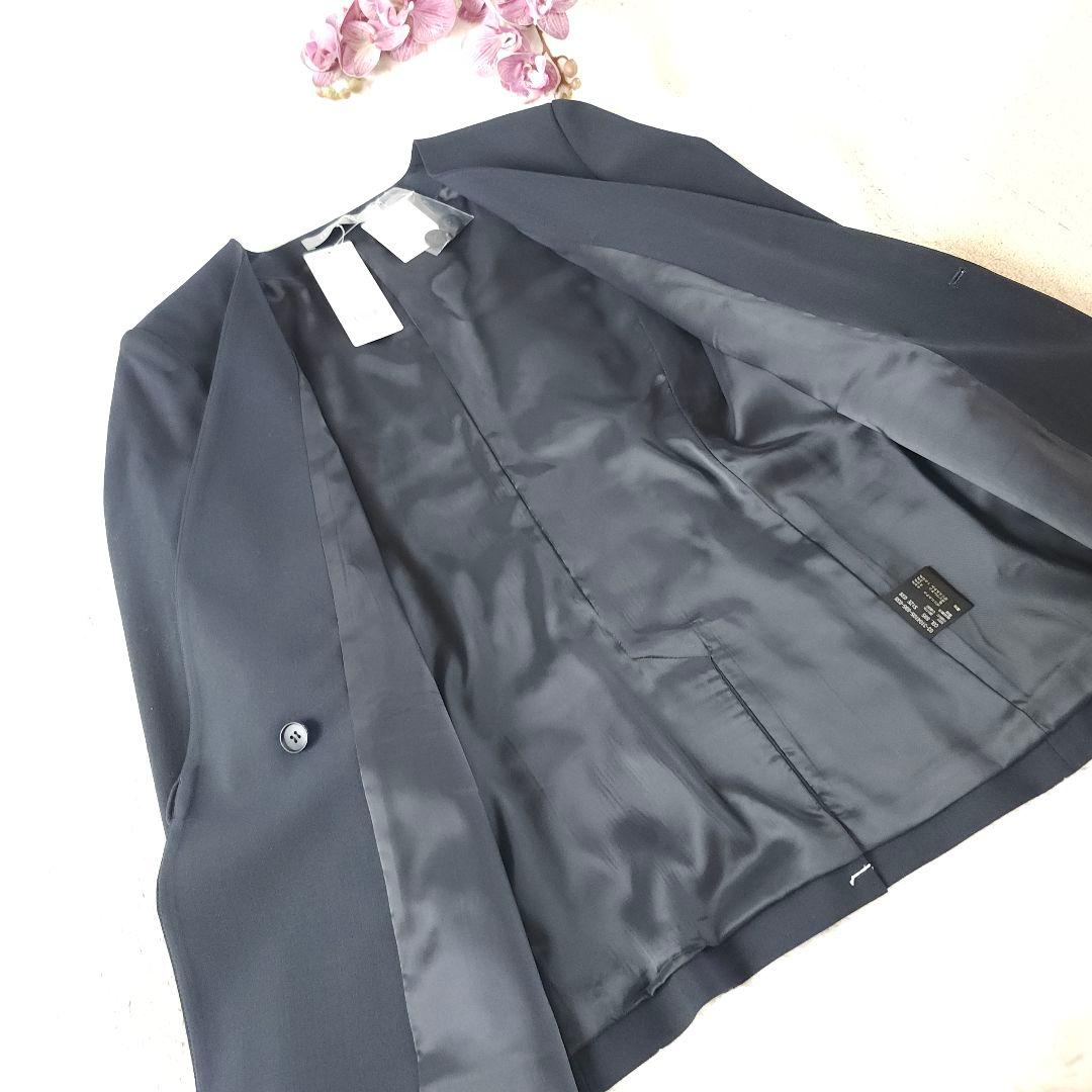 新品46200円Theory Luxeノーカラージャケット 日本製