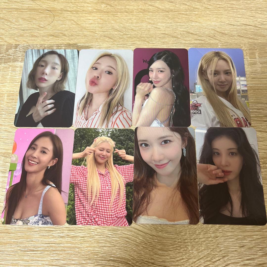 少女時代 15周年 ファンミーティング 入場 限定 トレカ セット