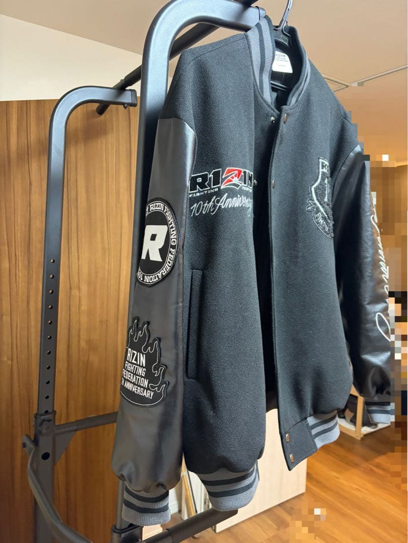RIZIN 10周年　anniversary ヴァーシティジャケット