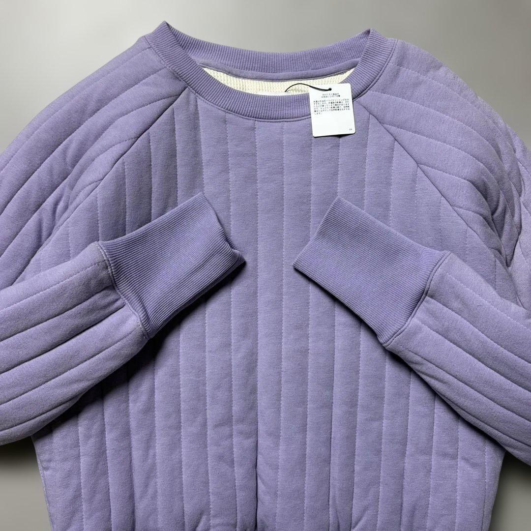 【未使用✨近年】ロンハーマン 中綿キルティング スウェット ラグランスリーブ