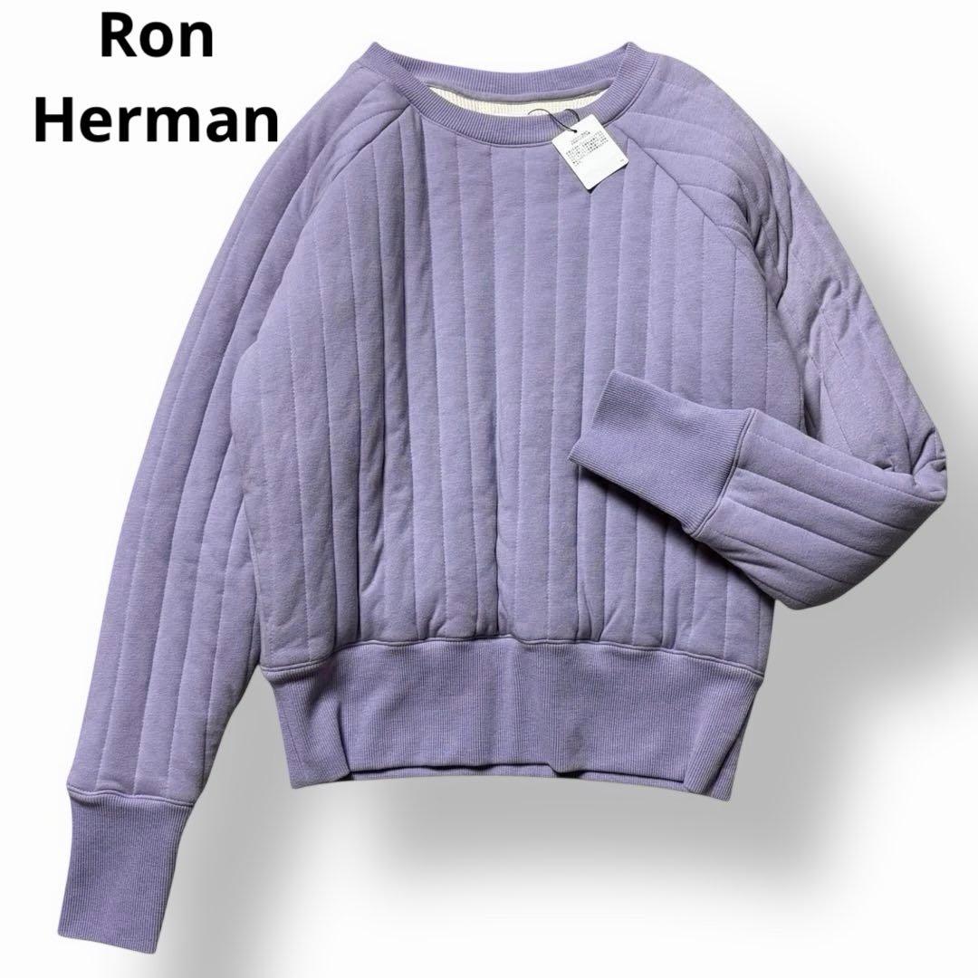 【未使用✨近年】ロンハーマン 中綿キルティング スウェット ラグランスリーブ