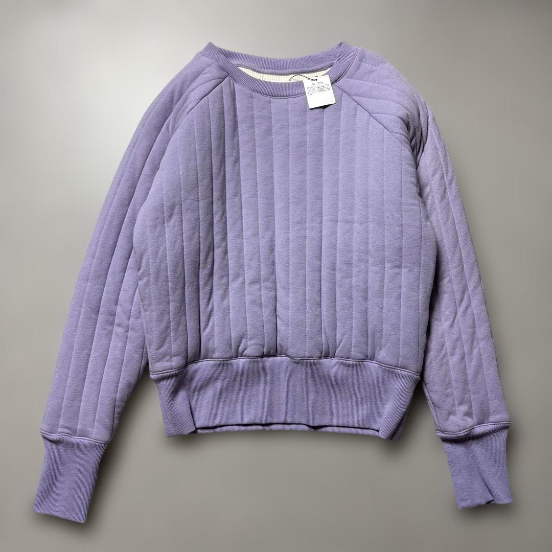 【未使用✨近年】ロンハーマン 中綿キルティング スウェット ラグランスリーブ