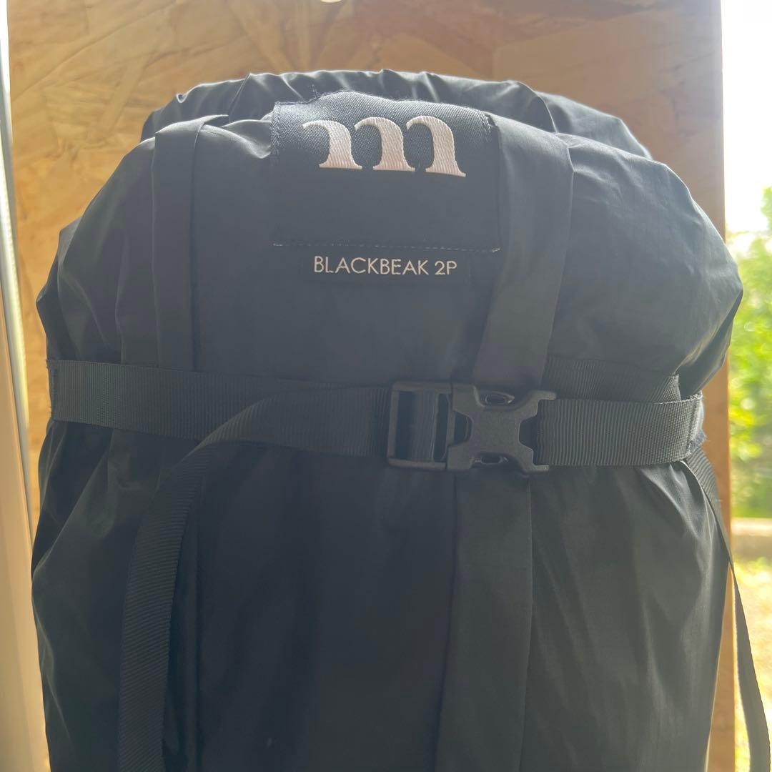 【希少・美品】ムラコ　muraco BLACK BEAK 2P テント