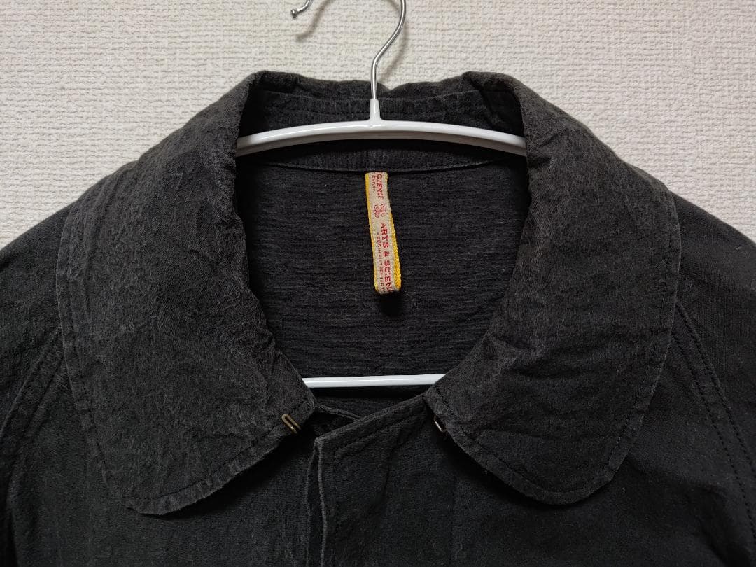 ARTS&SCIENCE（アーツ＆サイエンス） ラウンドカラーコート