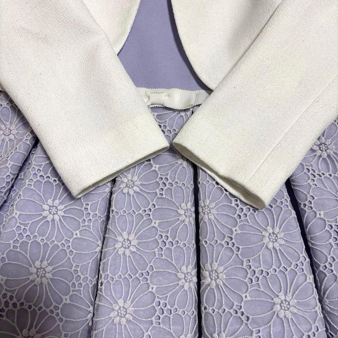 【美品】petit main プティマイン　ワンピース　120 入学式