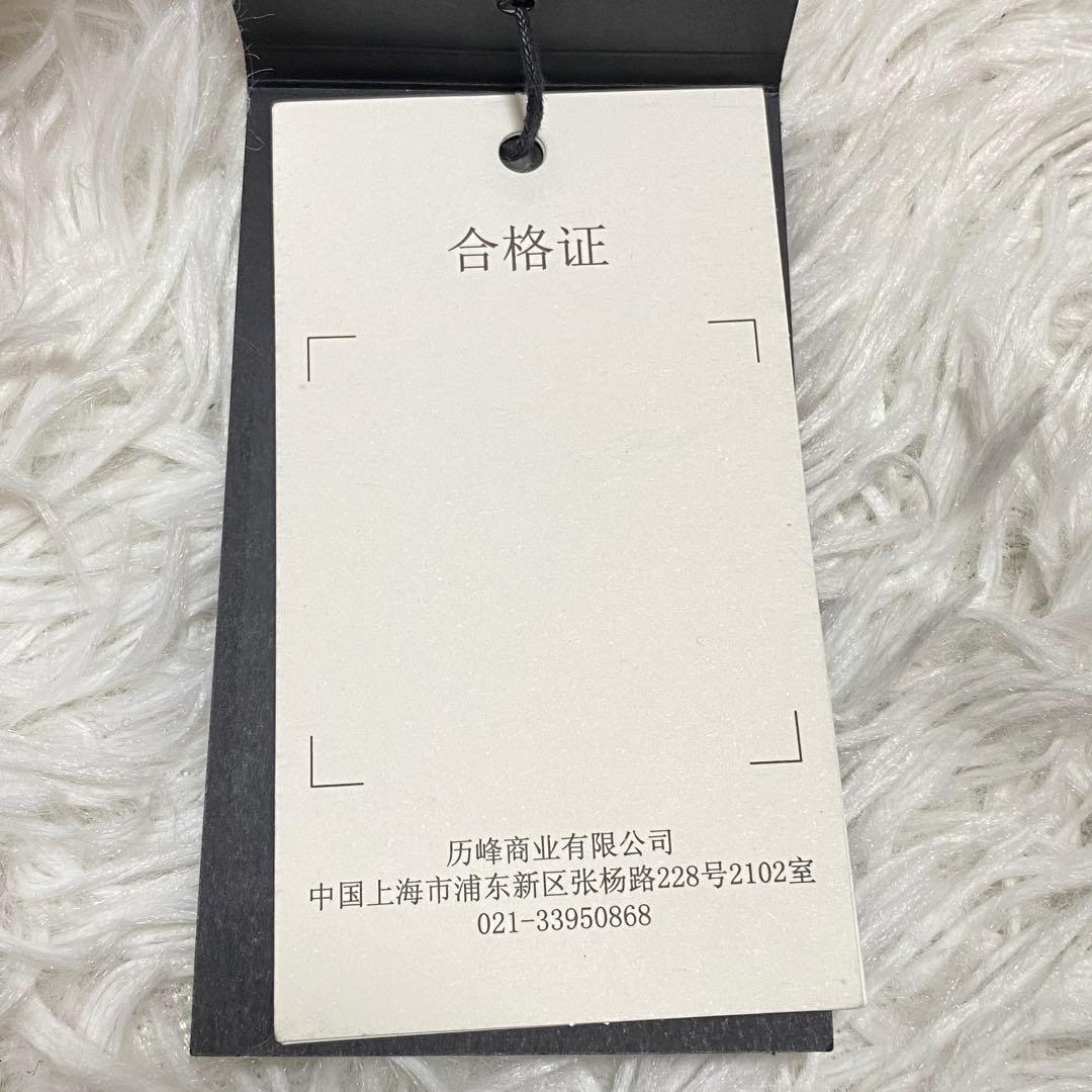 未使用タグ付き　dunhill ダンヒル ネクタイ　ロゴ　総柄　ブルー　光沢