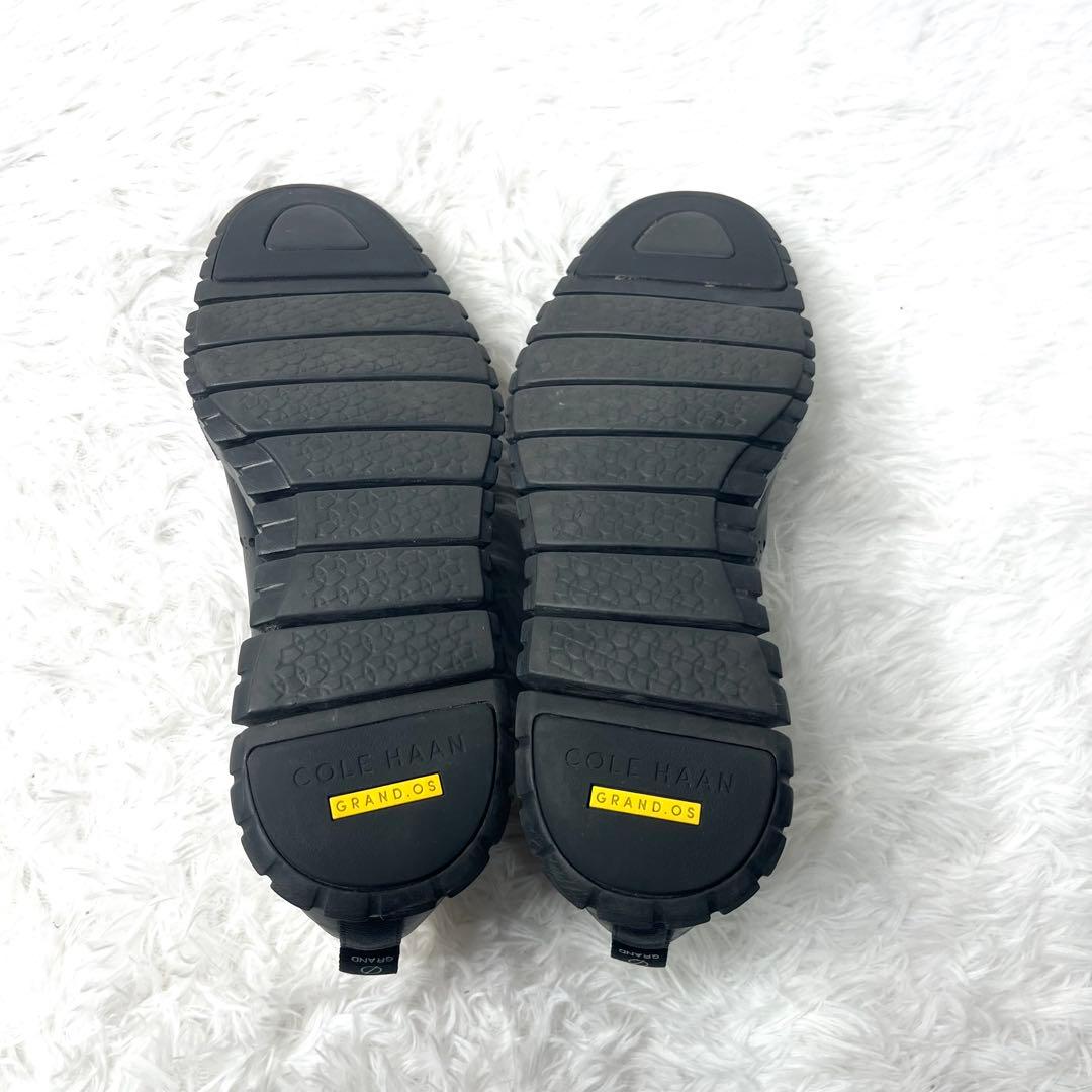 【美品】コールハーン ゼログランド ウイングチップ27.5cm 牛革 本革 黒