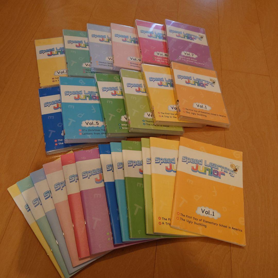 スピードラーニングジュニア　vol.1〜12
