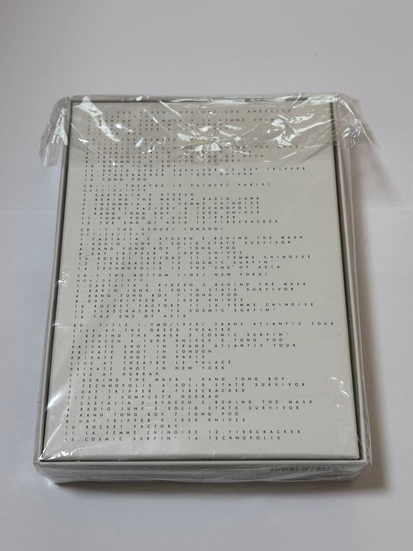 邦楽 YMO 1979 Trans Atlantic Tour Live Anthol