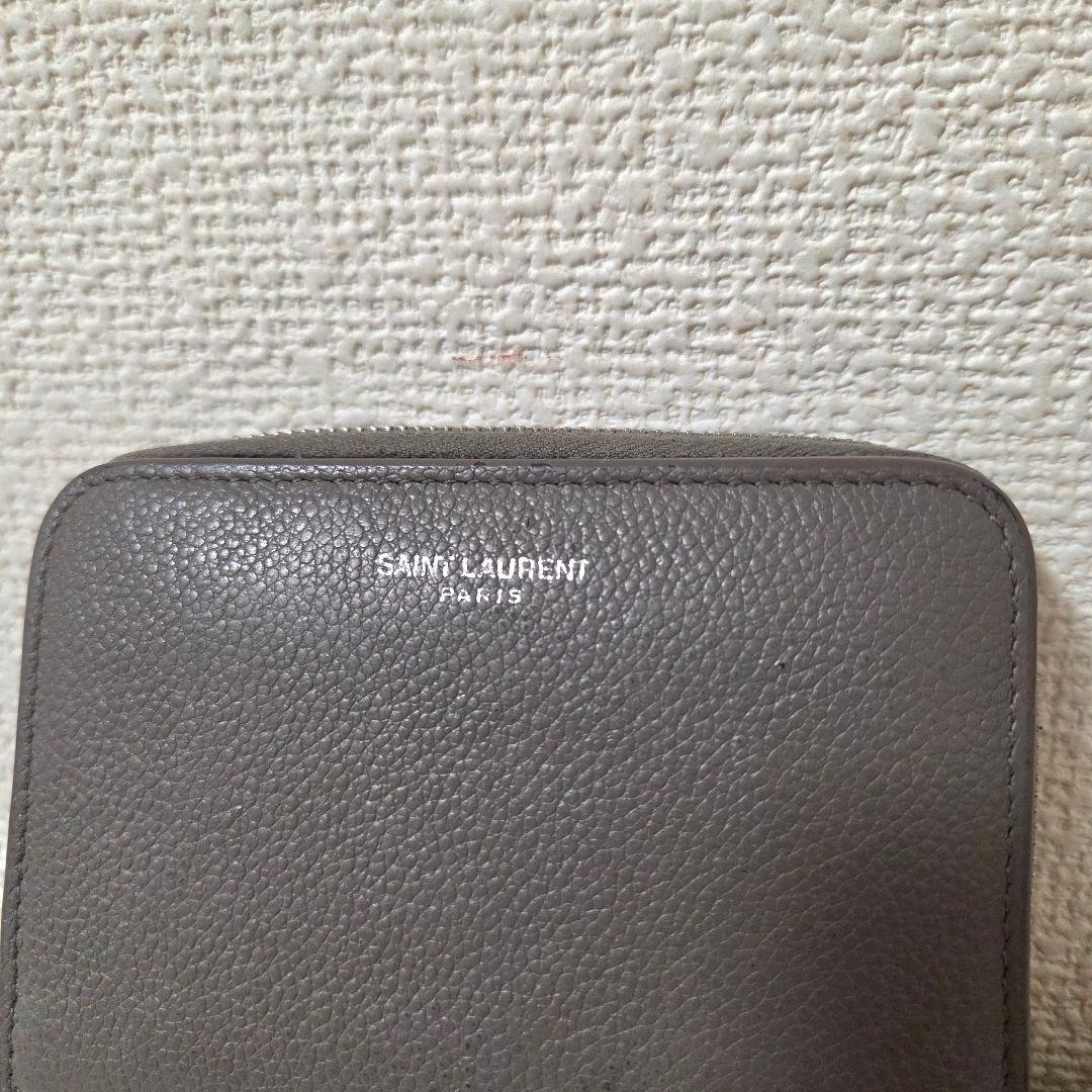 SAINT LAURENT　コンパクトウォレット　財布　2つ折り　付属品あり